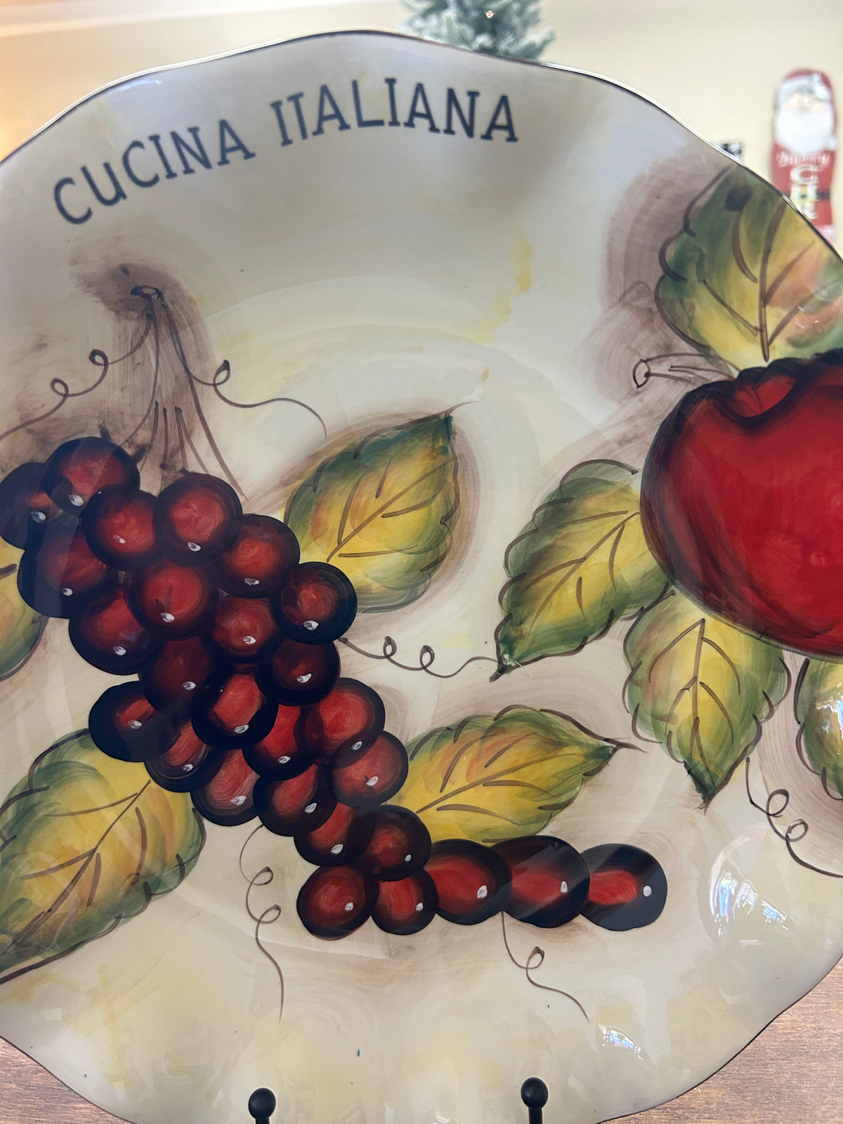 Multicolor Cucina Italiana Fruit Bowl Italy, 12"