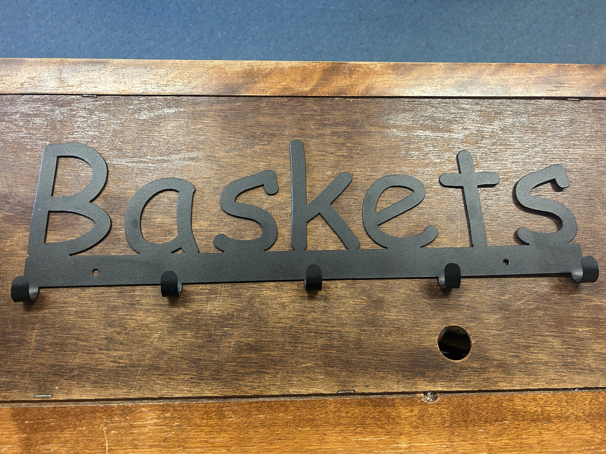 BASKETS Black Hooks, 18"