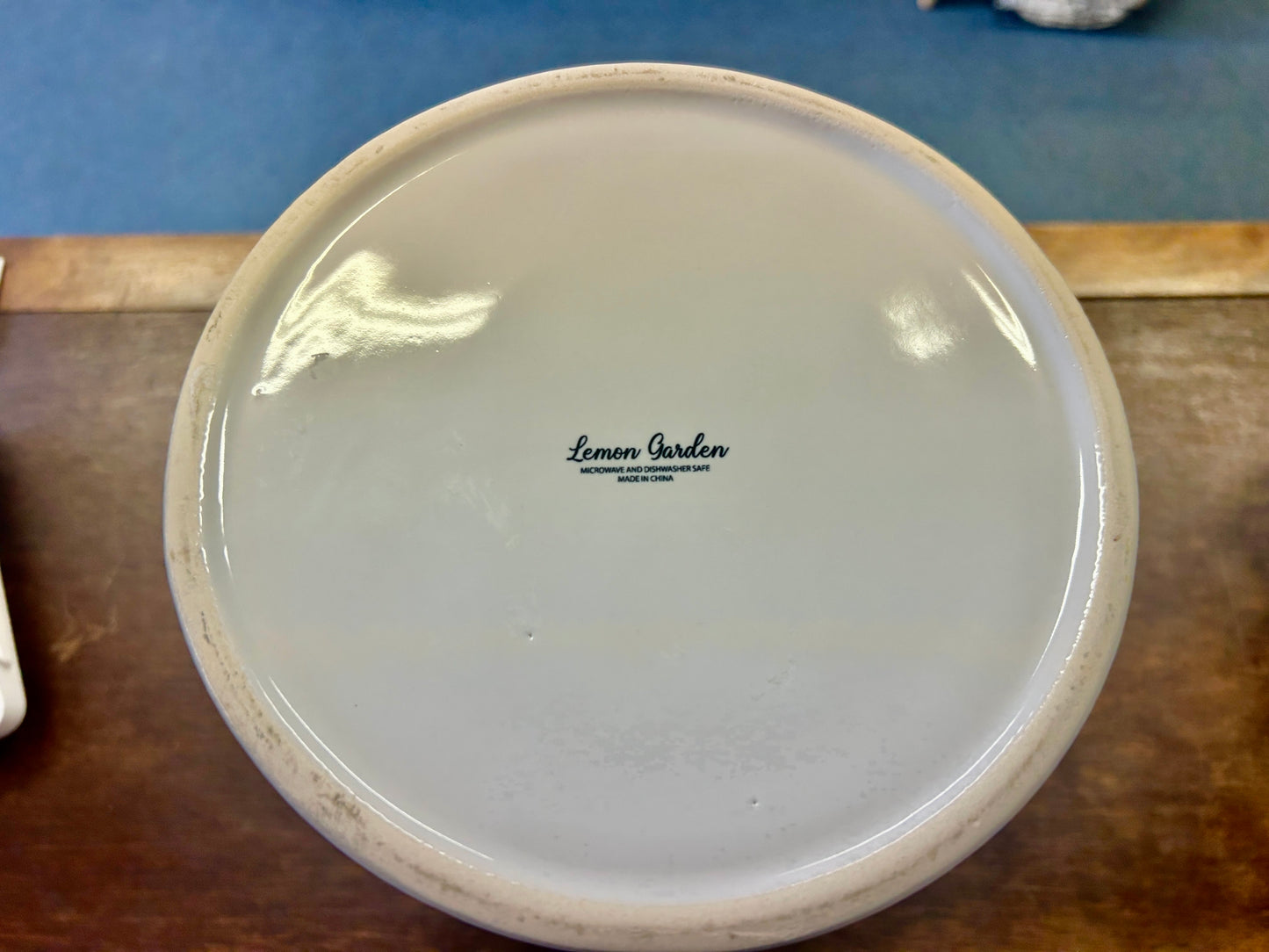Lemon Garden Utensil Crock