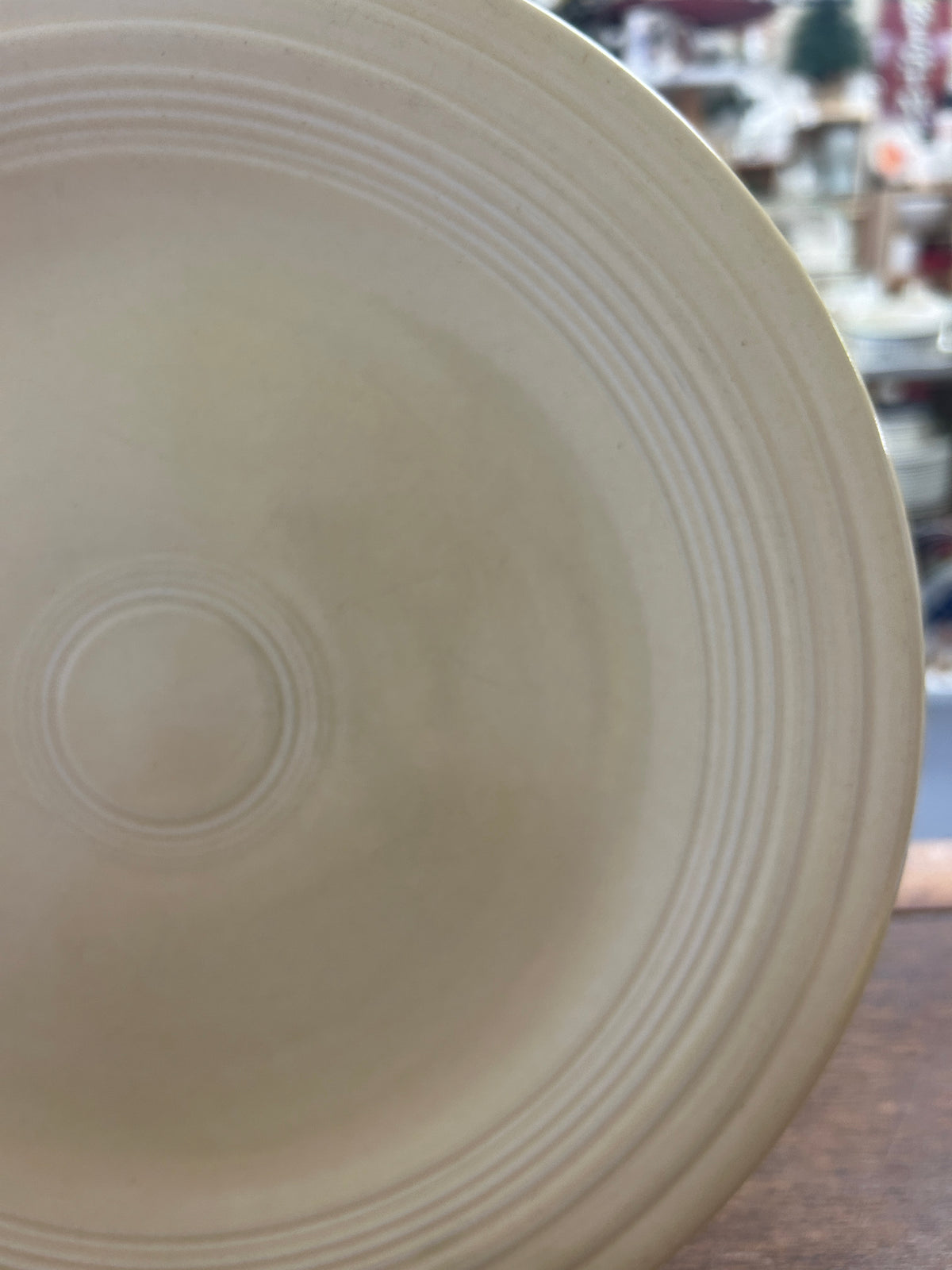 Fiestaware Pale Yellow Dinner Plate, 10 1/4"
