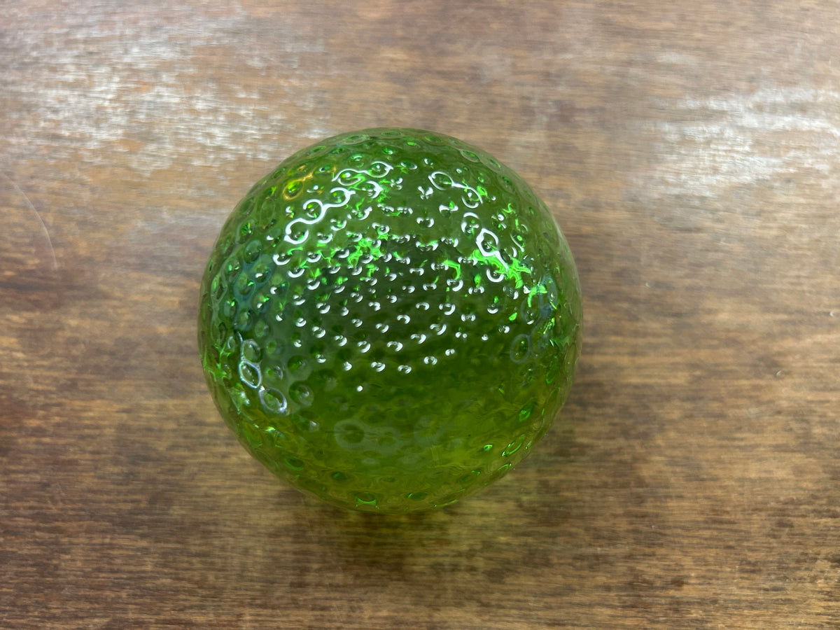 Anchor Hocking Green Roly Poly Glass, 2 1/4"