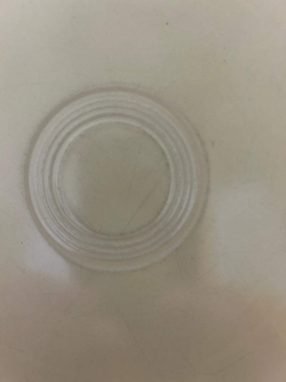 Fiestaware Pale Yellow Plate, 9 1/2"