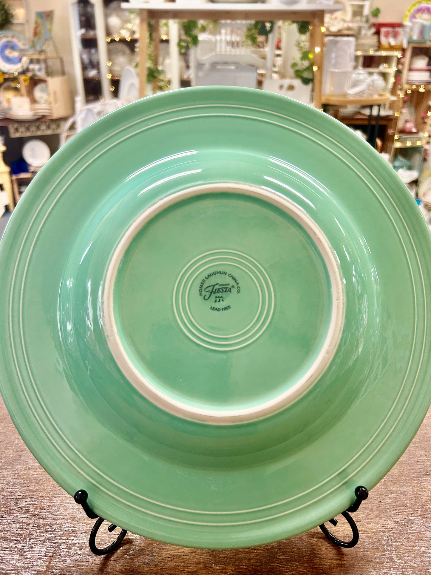 Fiestaware Green Pasta Bowl, 12"