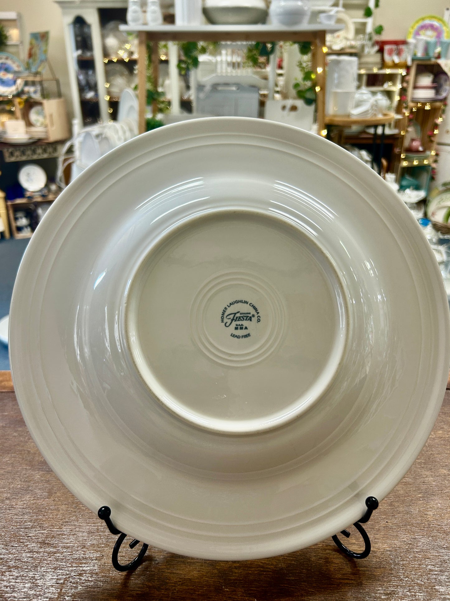 Fiestaware White Pasta Bowl