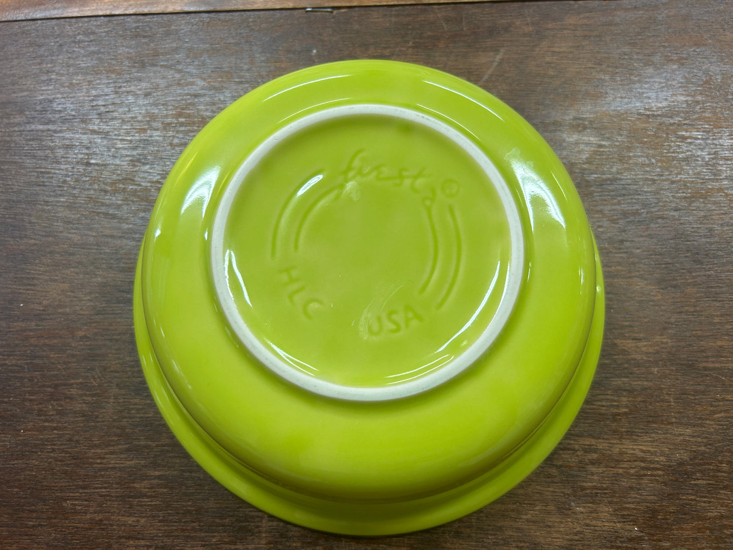 Fiestaware Green Bowl, 7"