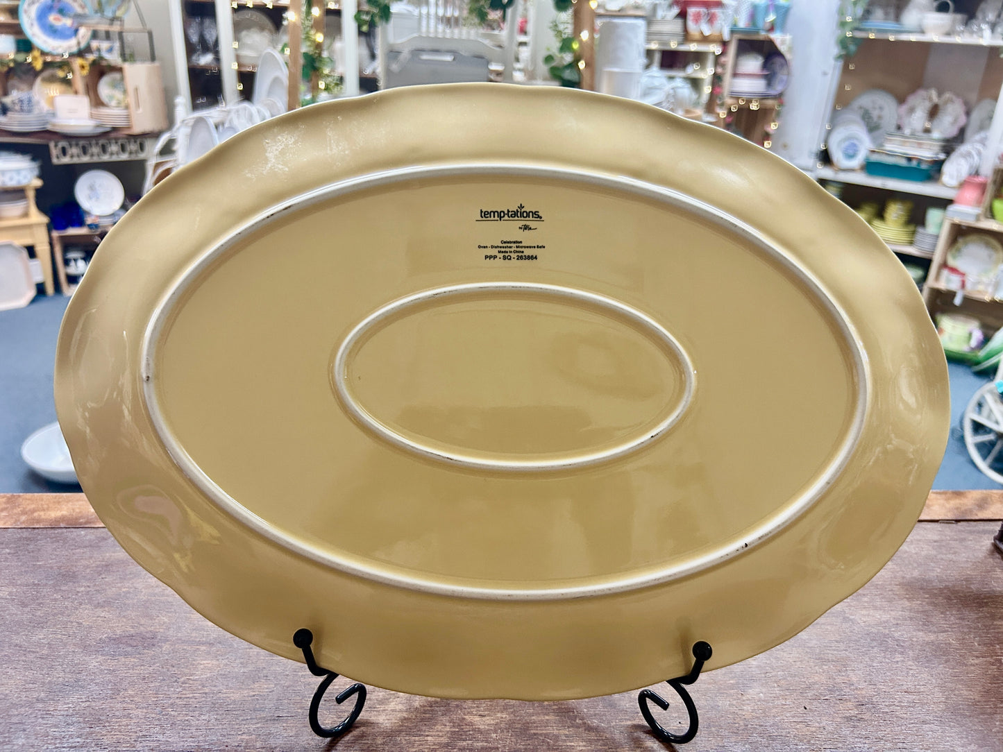 Yellow Temptations Celebrate Everything Platter, 16"