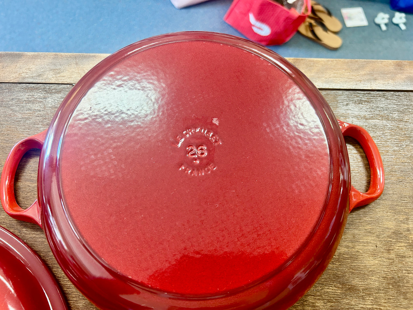 Le Creuset Red 2.25 QT Braiser France, 2.25 QT