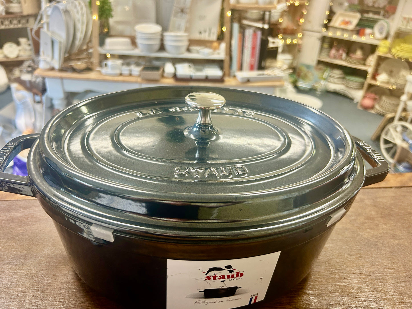 Gray Staub NEW FUMEE 5.75 QT Oval, 5.75 QT