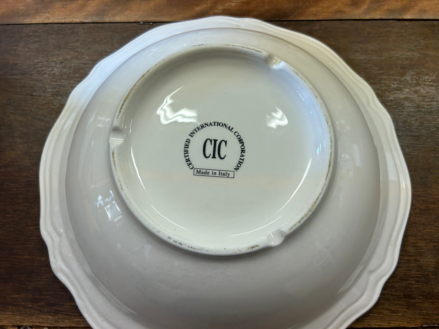 Yellow & Green Certified International Sunflower Bowl Italy, 11 1/2"