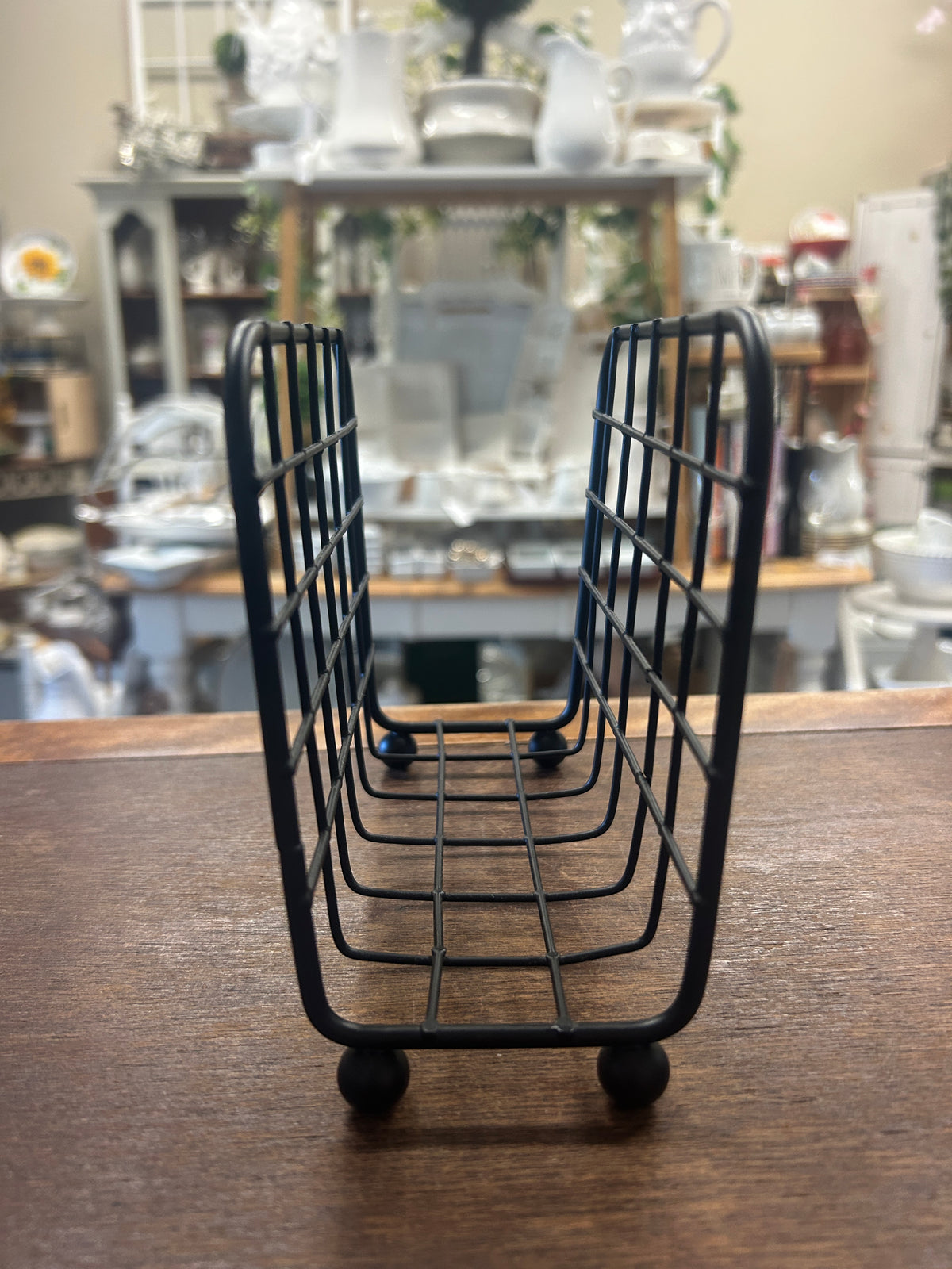 Black Napkin Holder, 5 3/4"