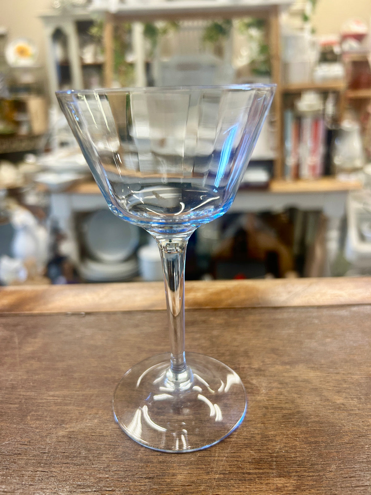 Blue Cordial Glass, 5 1/4"