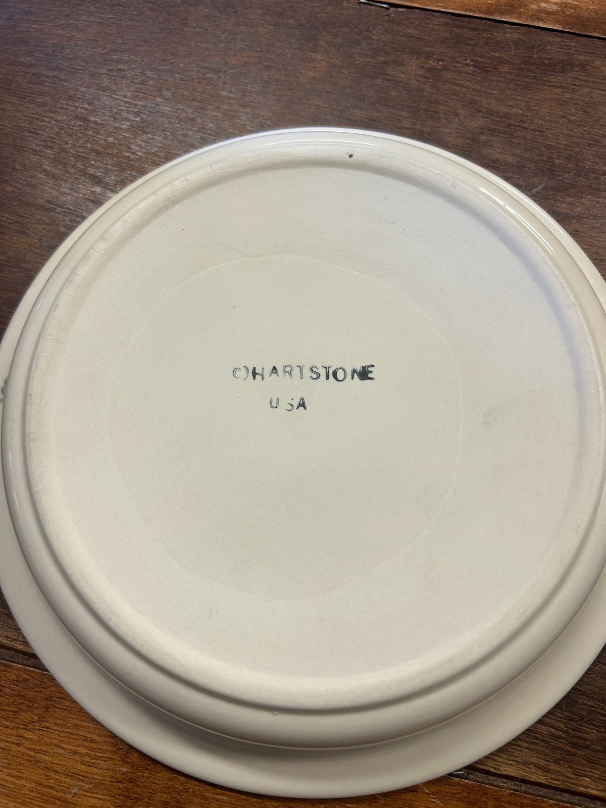 White Hartstone Provincial Posy Bowl, 8 1/2"