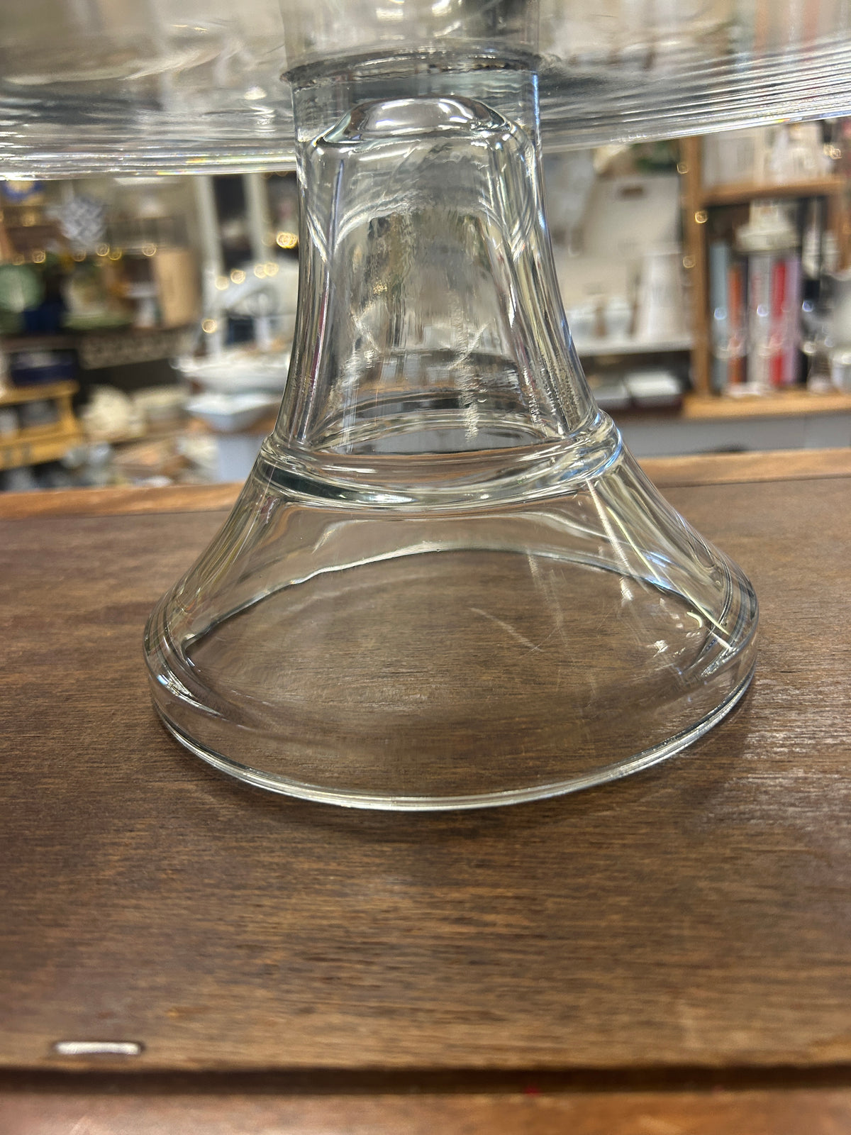 Clear Dome Cake Stand, 11"