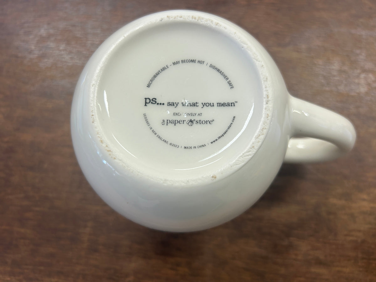 Multicolor Paper Store Brighter Place Mug, 4 1/4"