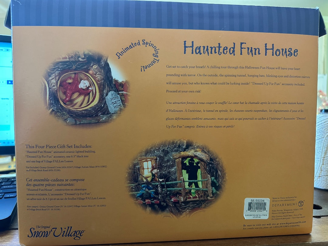 Dept 56 Haunted Fun House