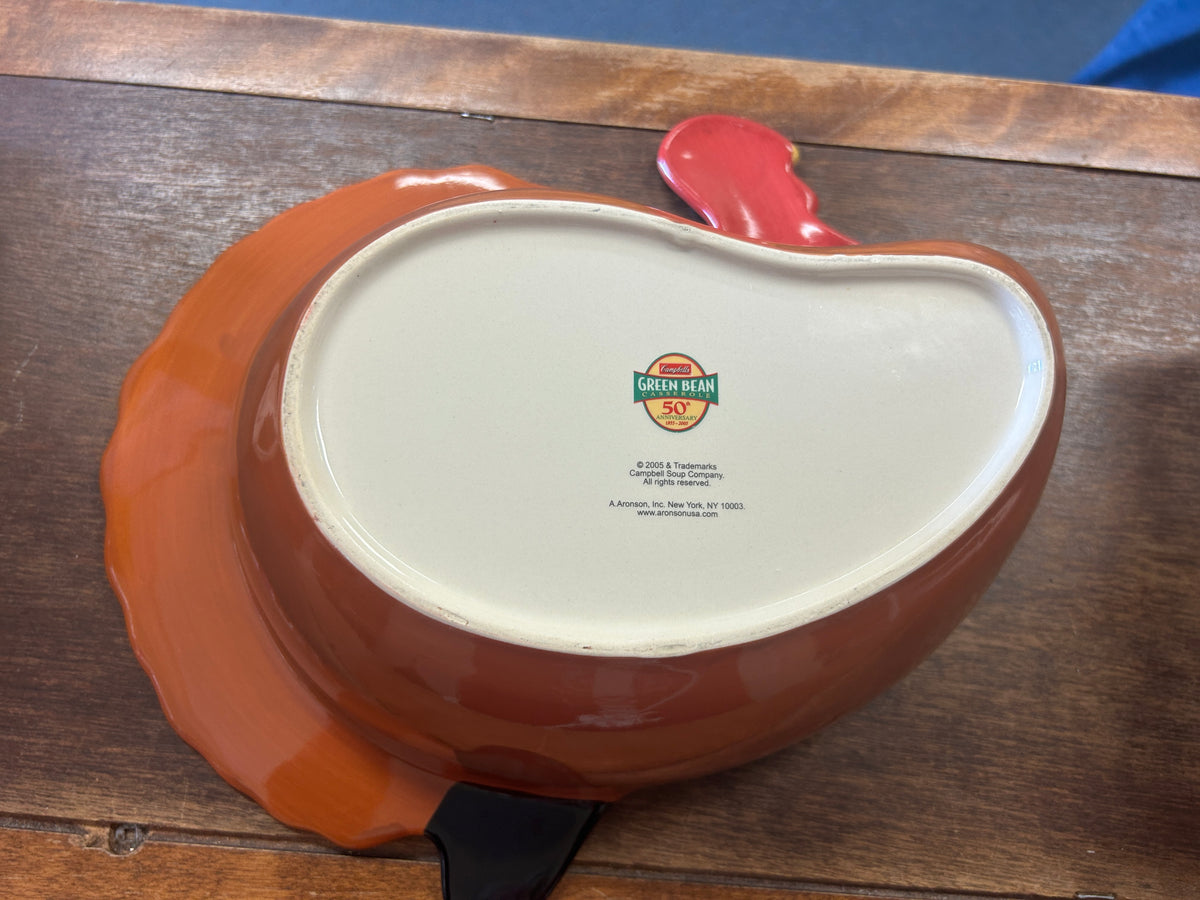 Orange Campbell Soup Turkey Casserole Baker, 12"