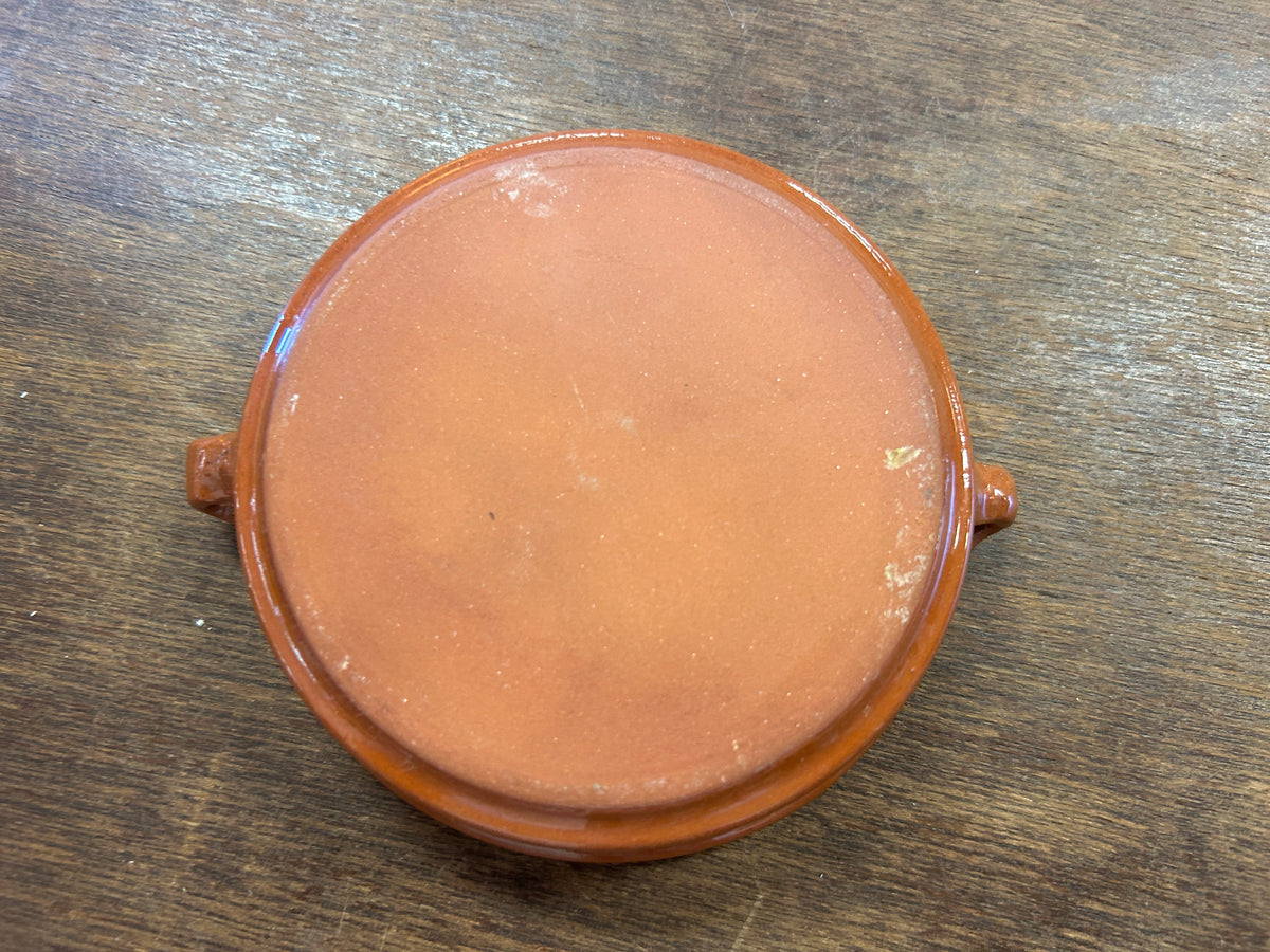 Brown Glazed Bowl Handles, 5 1/2"