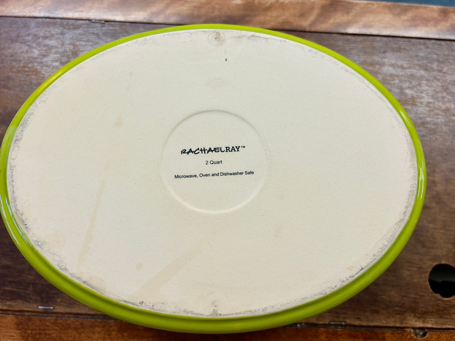 Green Rachael Ray Green Bowl/Baker 2 QT, 2 QT