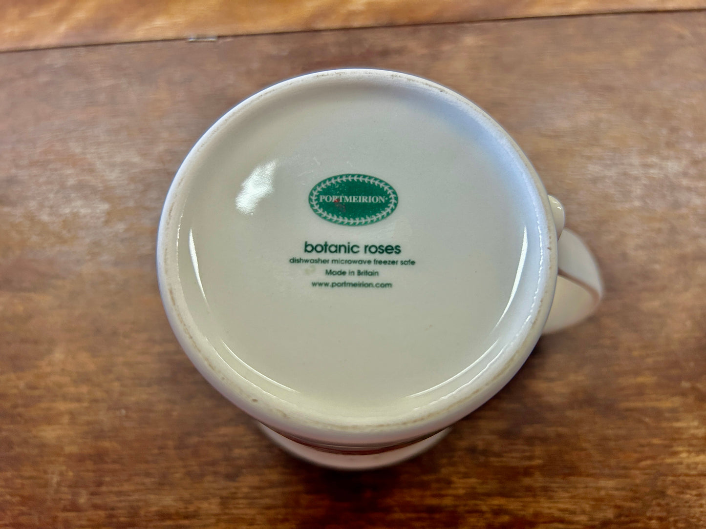 Multicolor Portmeirion China Botanic Roses Scarborough Fair Mug, 3 1/2"