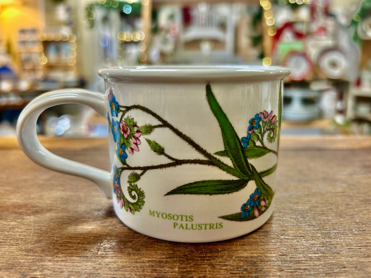 Multicolor Portmeirion Botanic Garden Drum Cup England, 2 3/4"