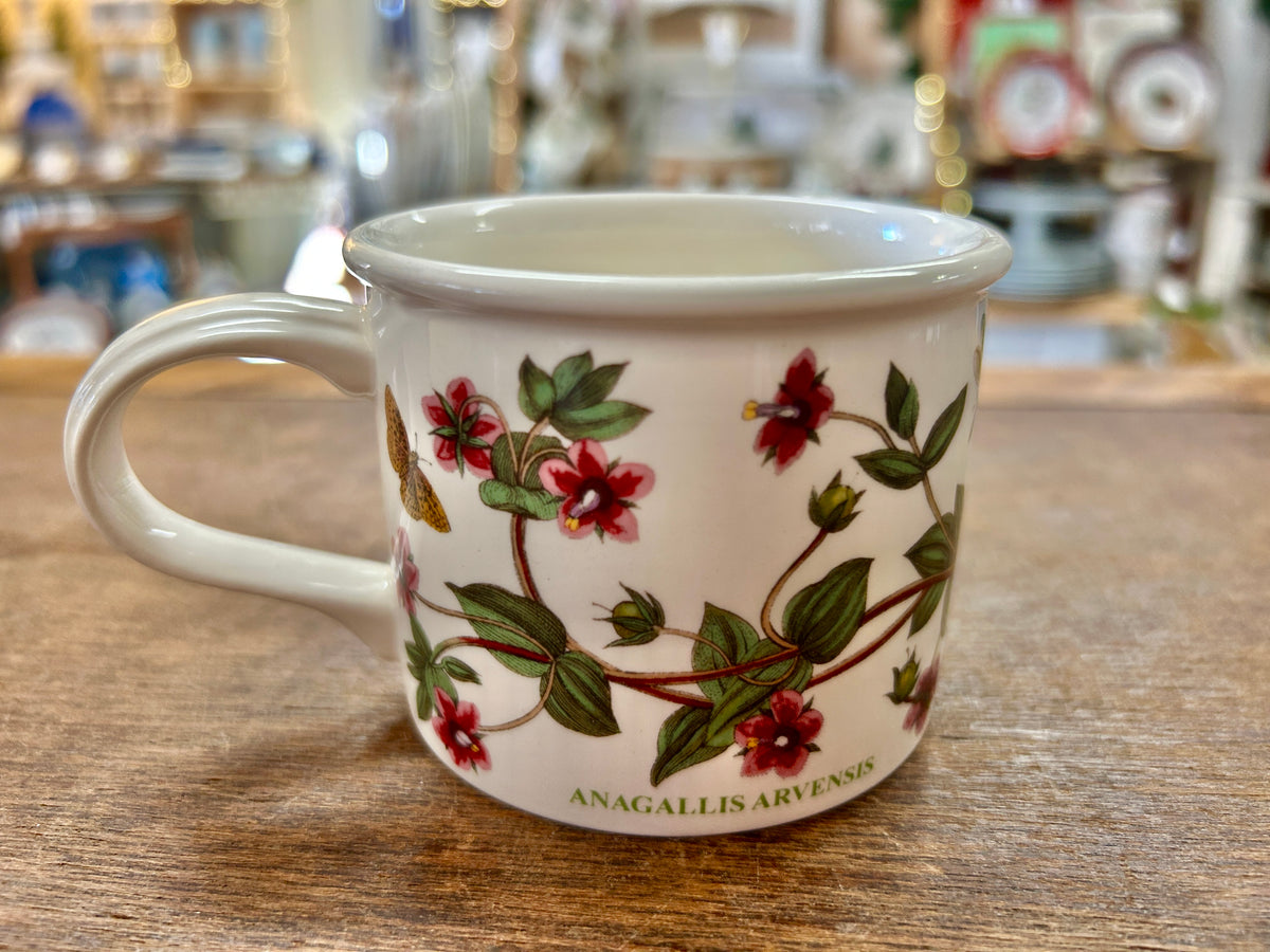 Multicolor Portmeirion Botanic Garden Drum Cup England, 2 3/4"