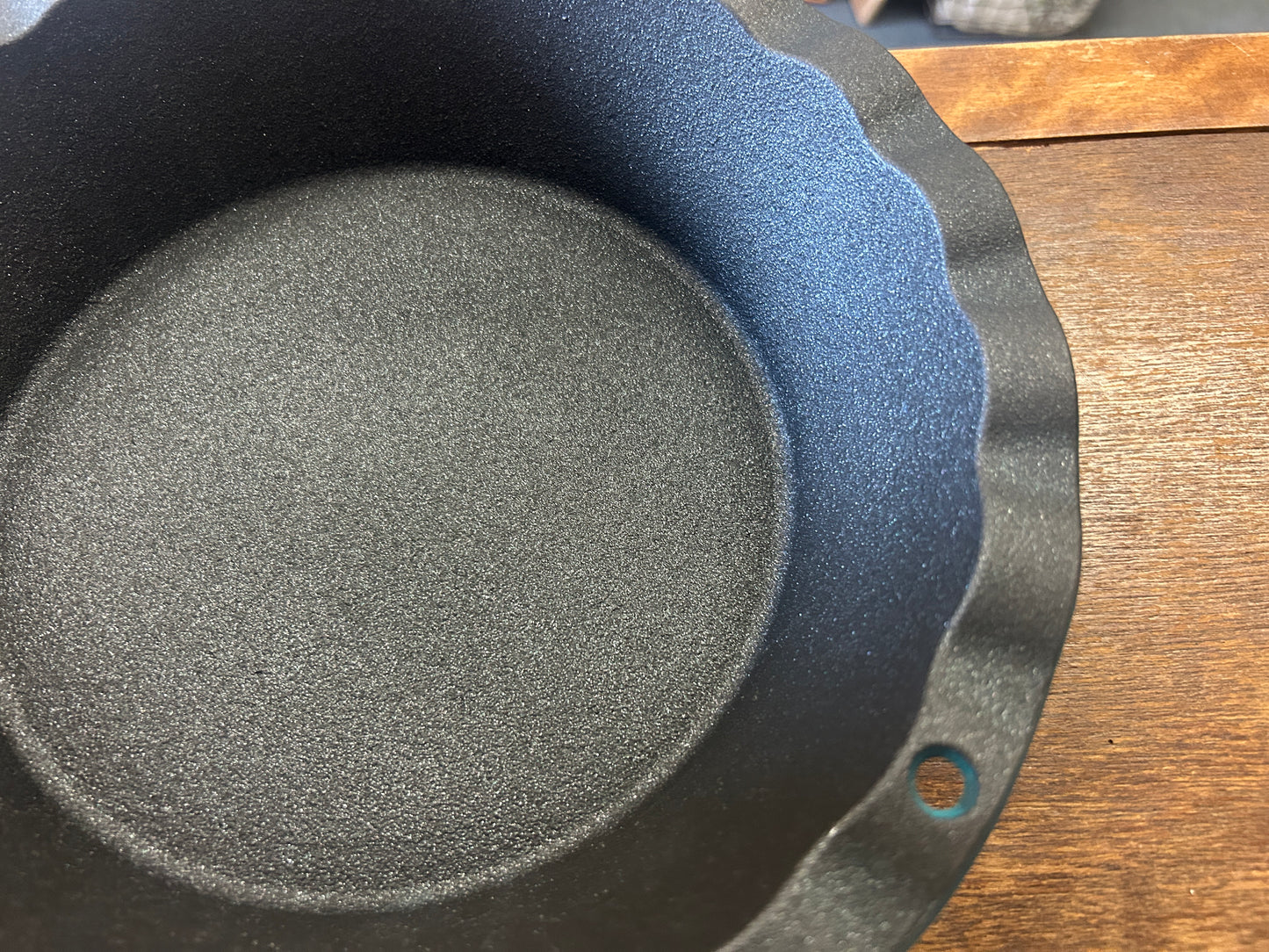 Blue Kitchen HQ NEW Cast Iron Pie Plate, 9"