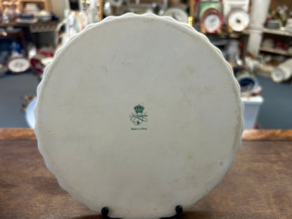 Pink & White Christineholm Rose Tart Pan, 9 1/2"