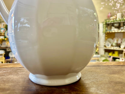White Pfaltzgraff Vintage Heritage Pitcher, 10"