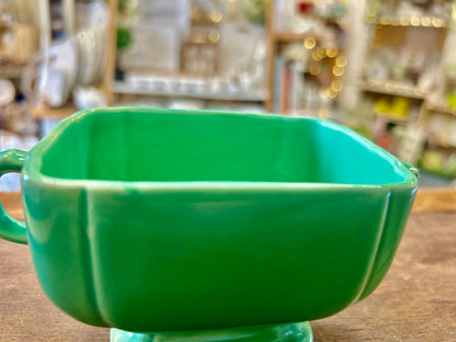 Fiestaware Vintage Green Sugar 2 Handles, 6"