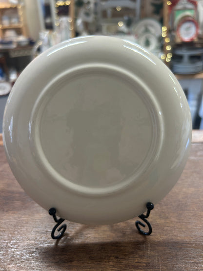 Blue & White Marcrest Swiss Alpine Chalet Plate, 6 1/4"