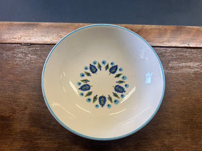 Blue & White Marcrest Swiss Alpine Chalet Bowl, 5 1/4"