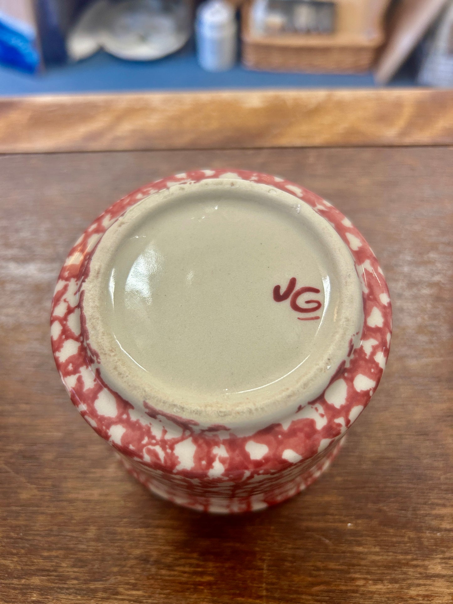 Pink Sponge Bowl USA, 3 1/2"
