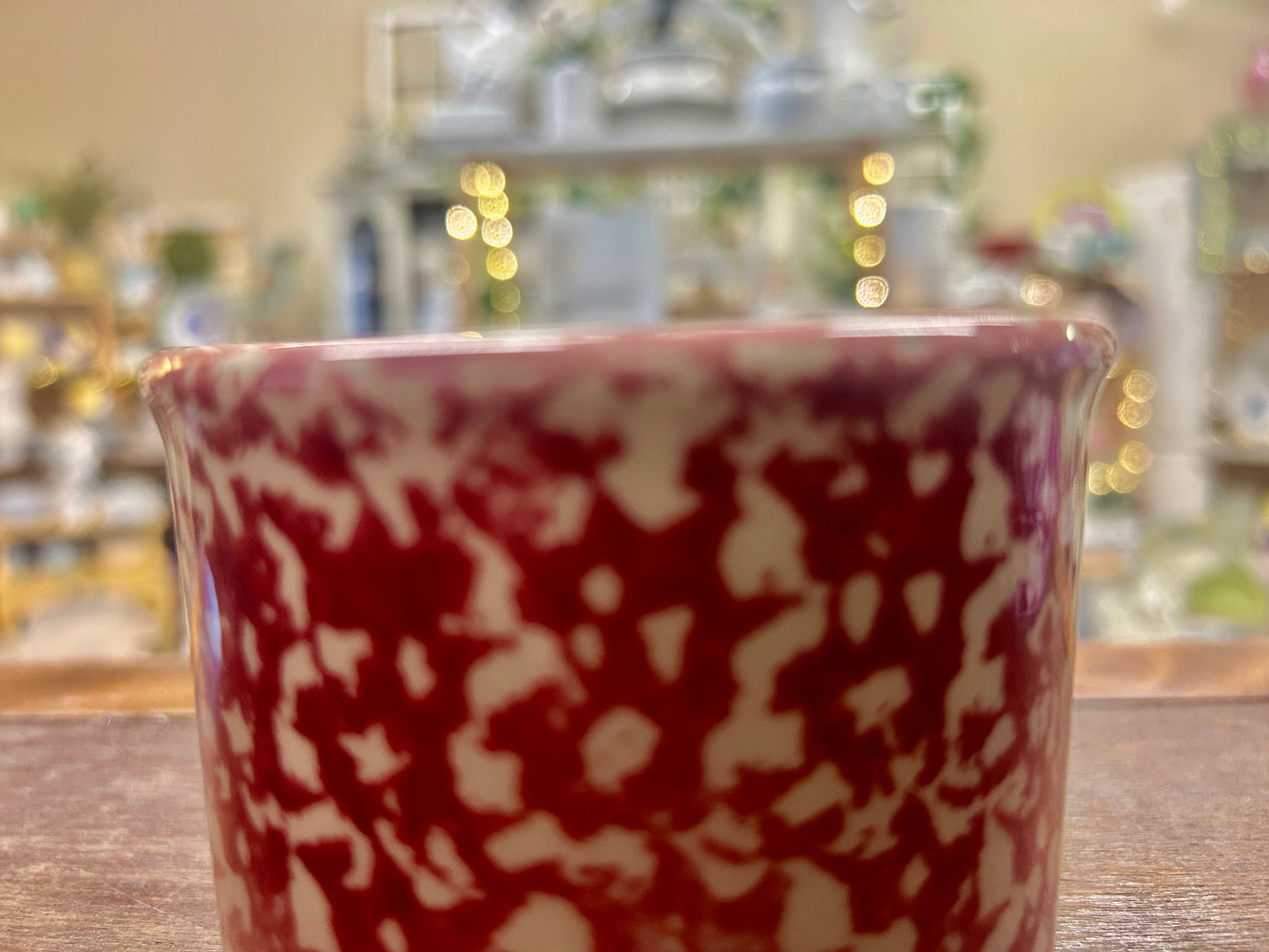 Pink Sponge Bowl USA, 3 1/2"
