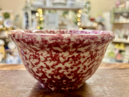 Pink Workshops of Gerald E Henn Pink Sponge Bowl USA, 6"