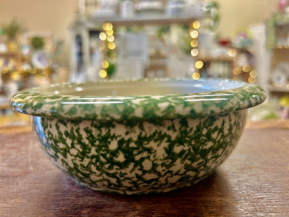 Green Workshops of Gerald E Henn Tree Sponge Bowl USA, 6 1/2"