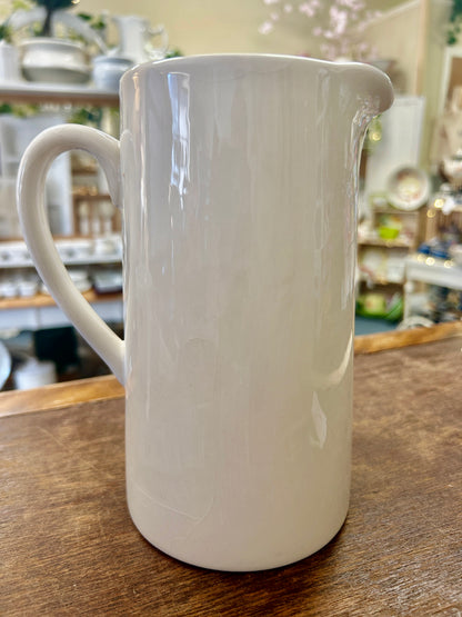 Yellow & White  Squeeze The Day Pitcher, 7 1/4"