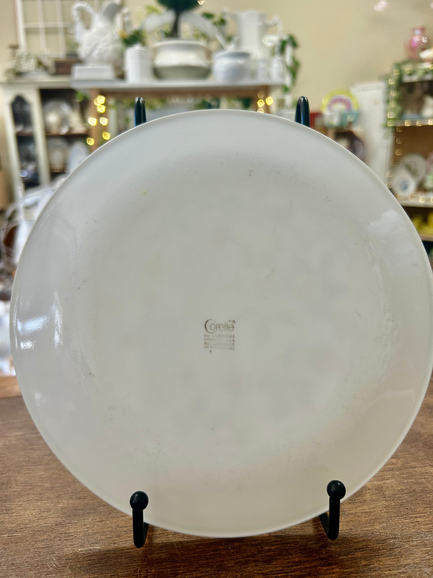 Red Green White Corelle Strawberry Sundae Plate, 8 1/2"