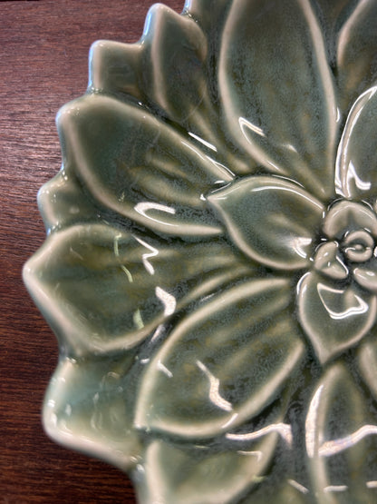 Green Williams Sonoma Green Succulent Plate, 6"