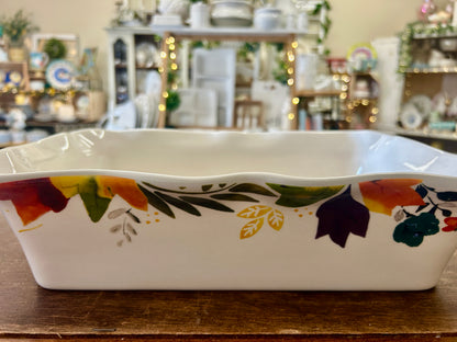 Multicolor Pioneer Woman Timeless Floral Rectangle Baker, 12"