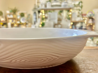 White Temptations Woodland 3 QT Oval Baker, 3 QT