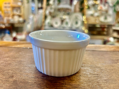 White Ramekin Bowl, 2 3/4"