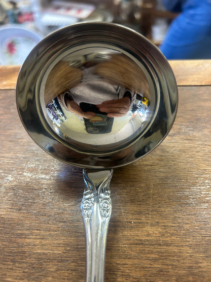 Silver Oneida Brahms Community Ladle, 10 3/4"