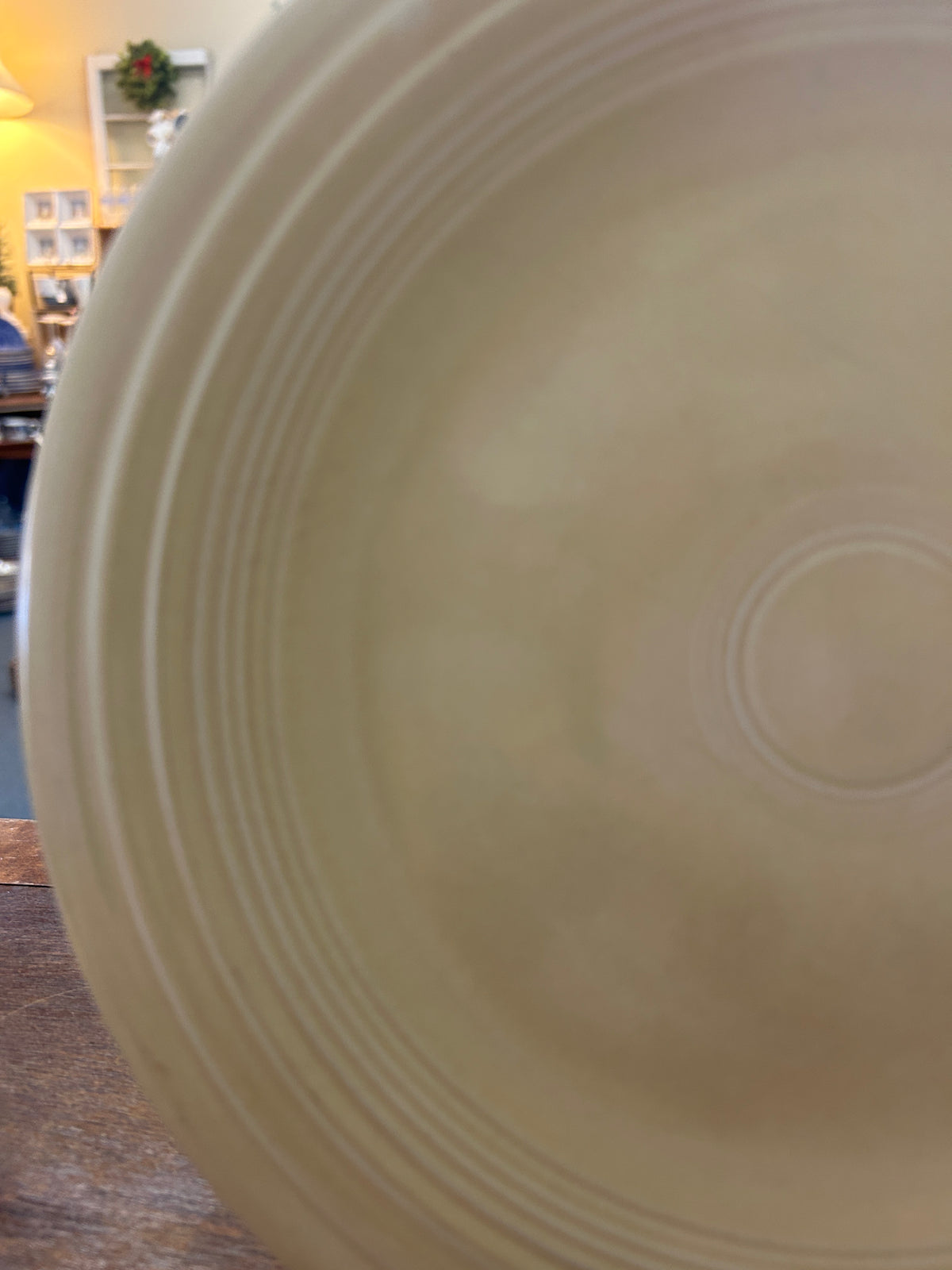 Fiestaware Pale Yellow Dinner Plate, 10 1/4"