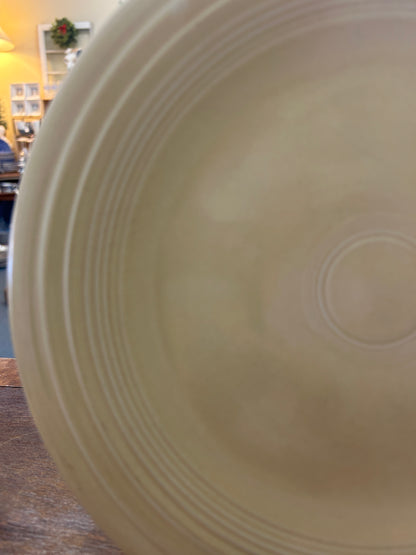 Fiestaware Pale Yellow Dinner Plate, 10 1/4"