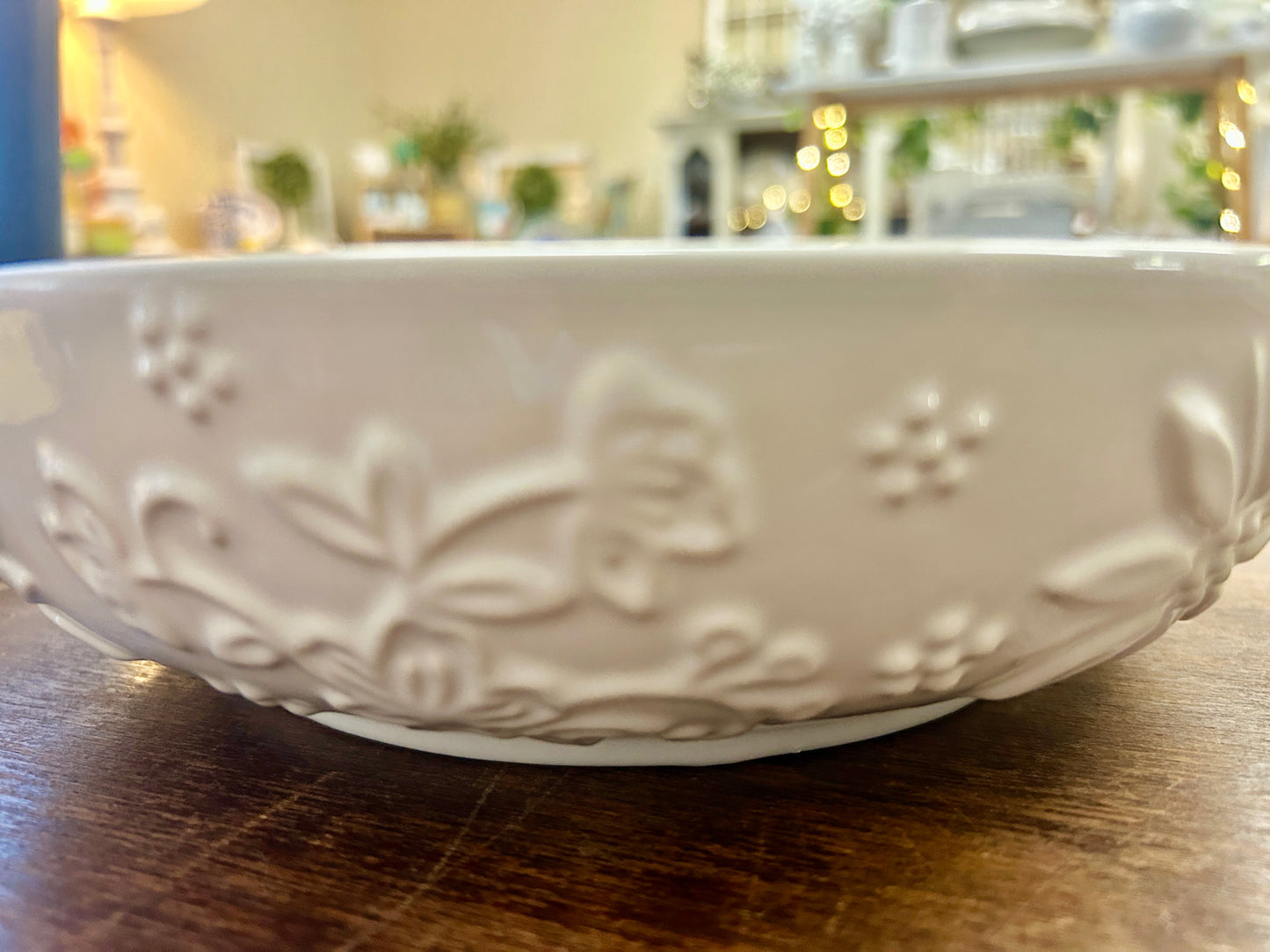 Temptations White Party Bowl, 2 QT