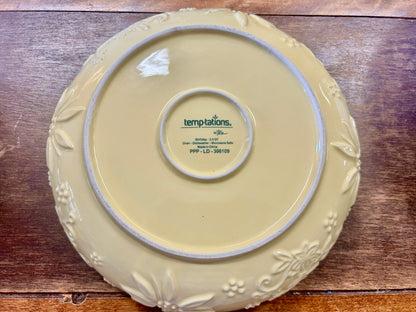 Temptations Yellow Party Bowl, 2 QT