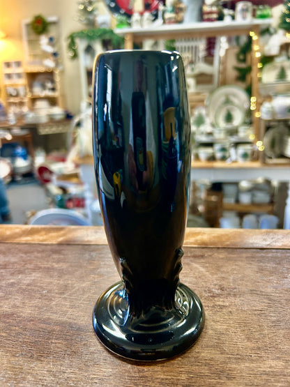 Fiestaware Black Vase, 6"