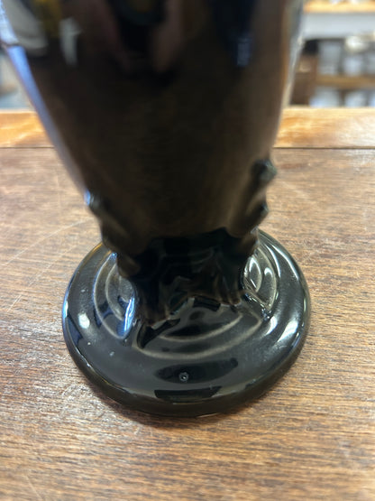 Fiestaware Black Vase, 6"