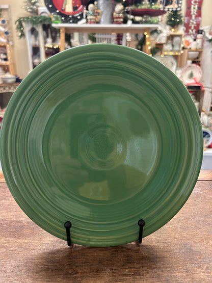 Fiestaware Green Plate, 9"