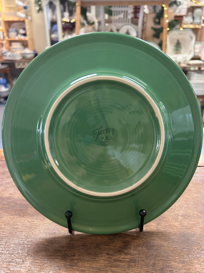Fiestaware Green Plate, 9"